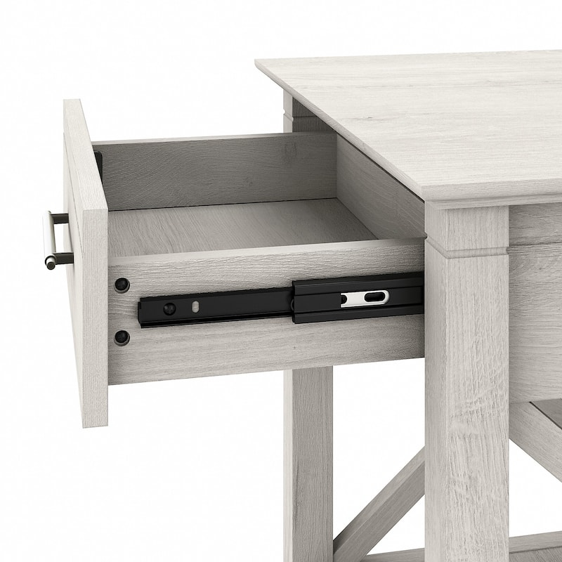 Key West Coastal Box Drawer Nightstand by Bush Furniture