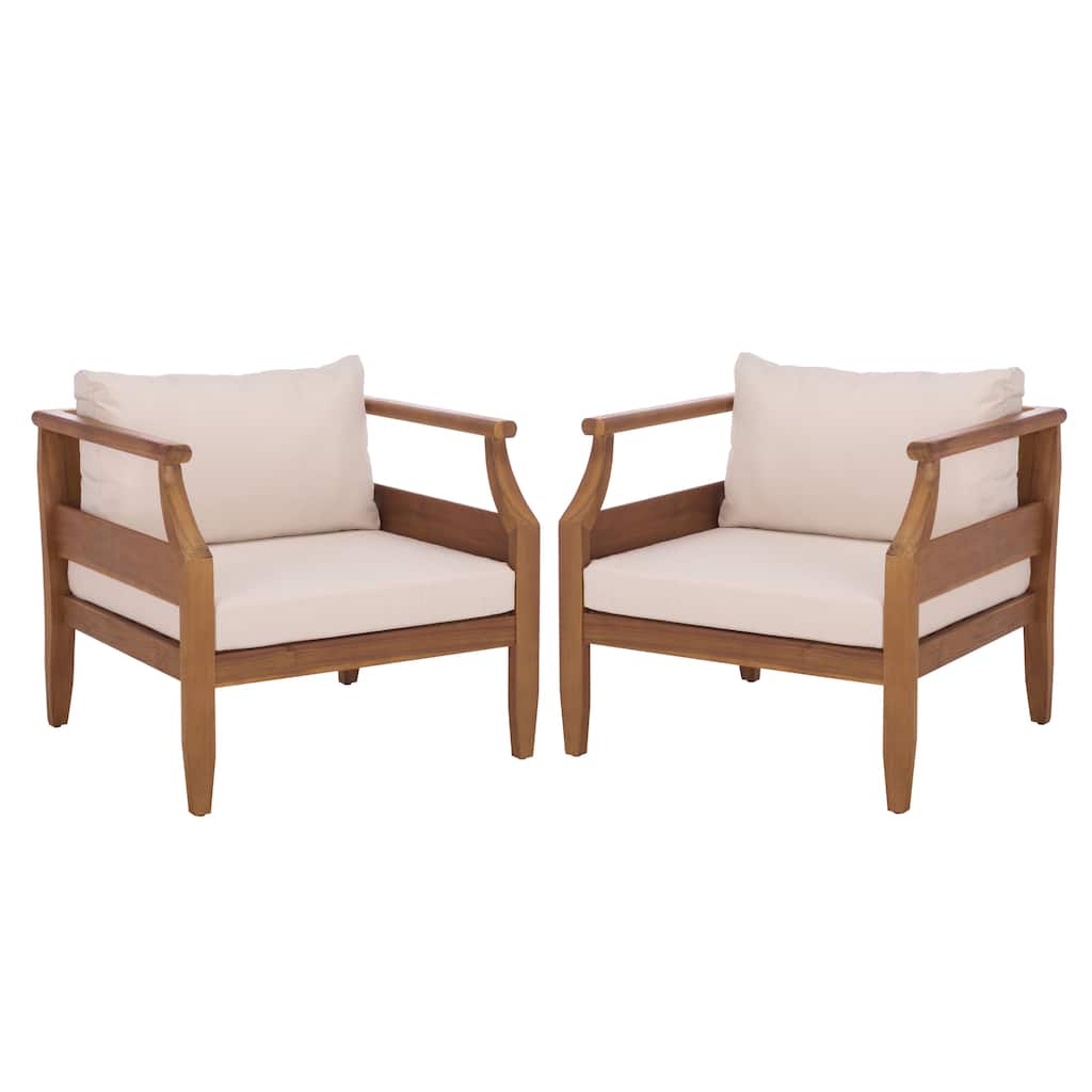 SAFAVIEH Outdoor Living Alta Chair (Set of 2) - 30"W x 29"D x 26"H