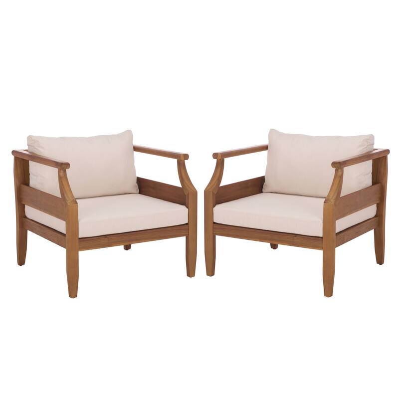 SAFAVIEH Outdoor Living Alta Chair (Set of 2) - 30"W x 29"D x 26"H