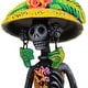 preview thumbnail 4 of 2, Ceramic statuette, 'Garden Catrina in Harvest Gold'