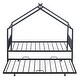 preview thumbnail 12 of 81, Metal house bed with trundle