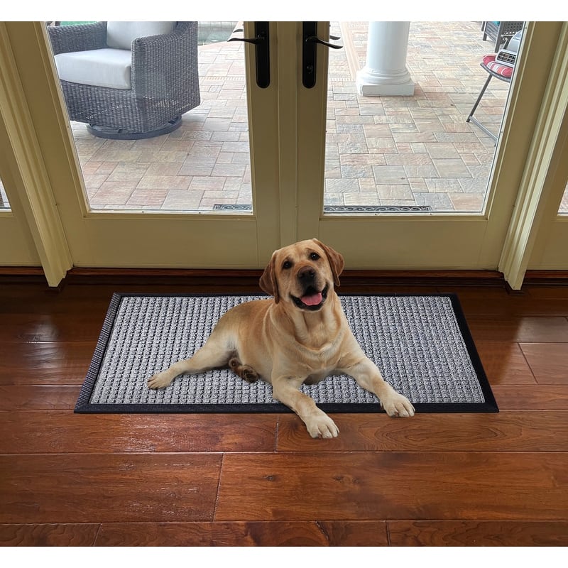 A1HC New Durable and Versatile Polypropylene Rubber Door Mat All Weather Inside Outside Door Mat