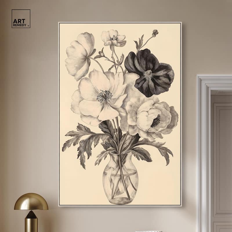 Herbarium's Hush II Canvas by Art Remedy
