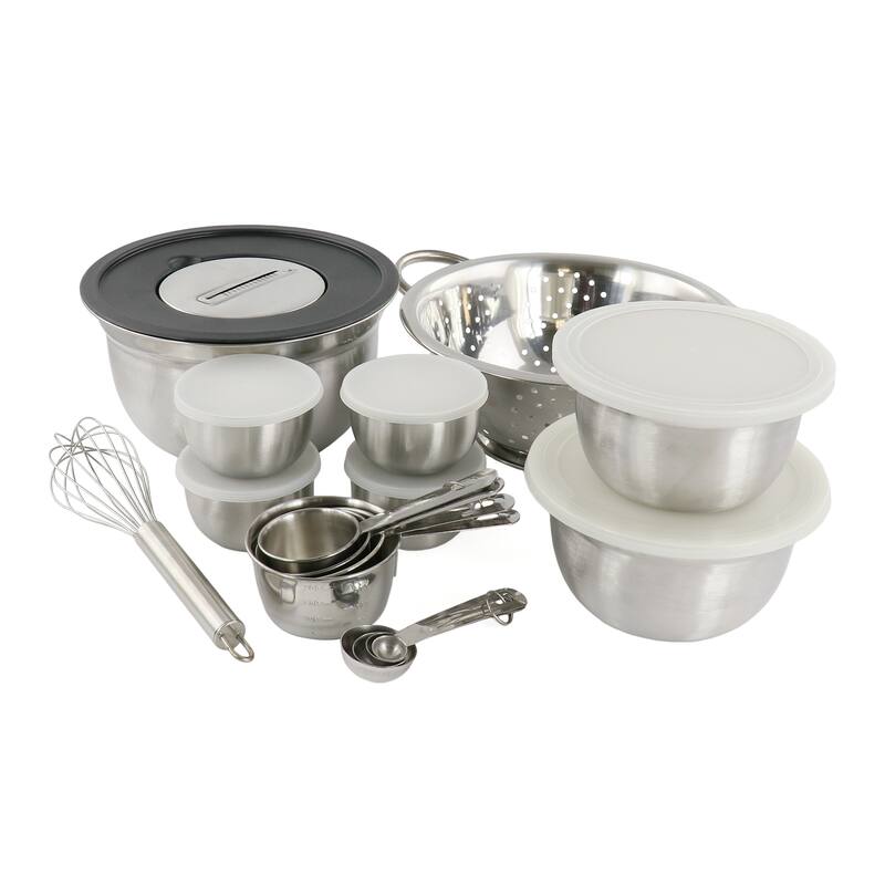 Oster Tobias All-In-One Cooking Tool Set - Ideal For Prepping - Silver