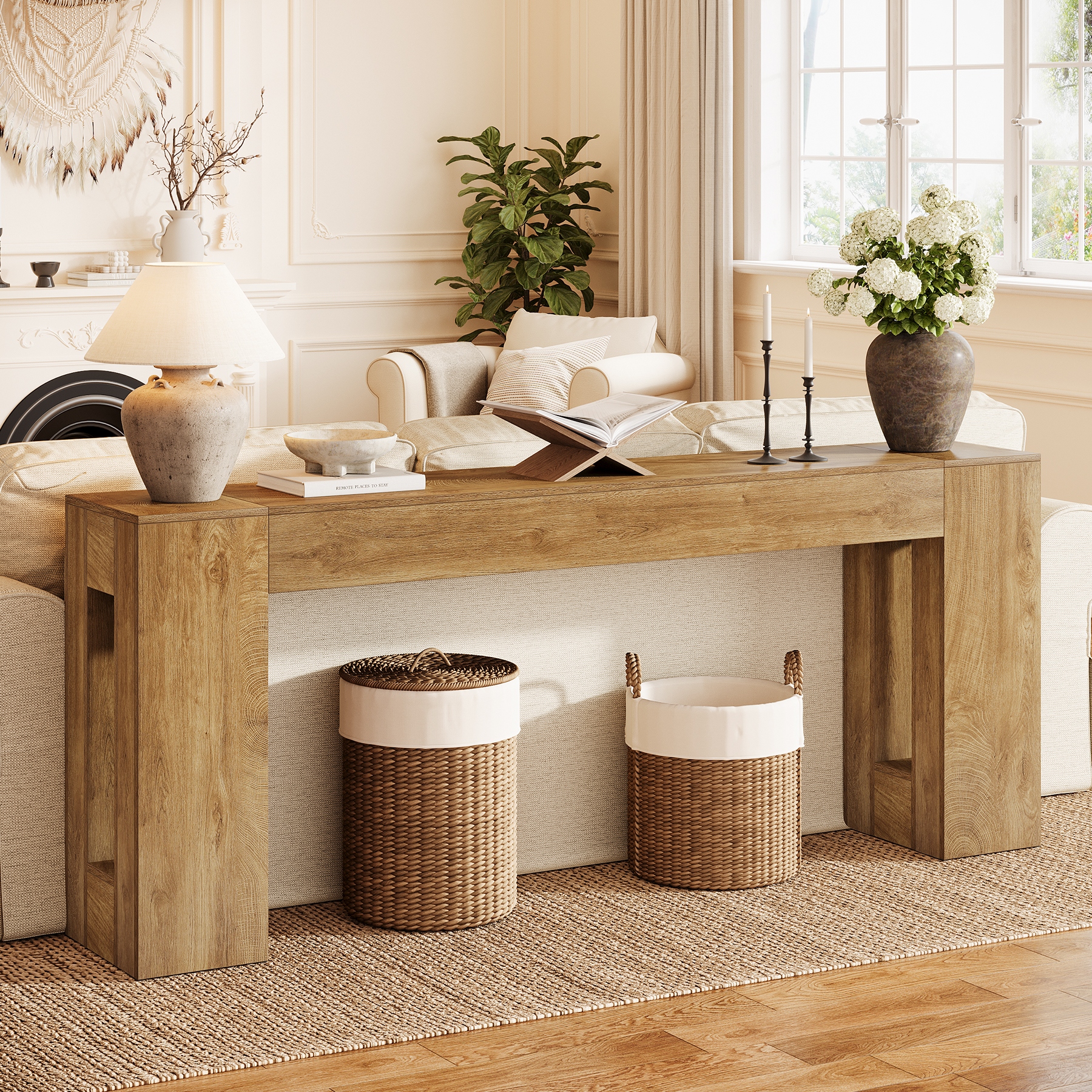 Rectangular, 73 - 84 in Console Tables - Overstock