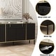 preview thumbnail 14 of 45, Timechee Kitchen Sideboard End Table Entry Accent Storage Cabinet