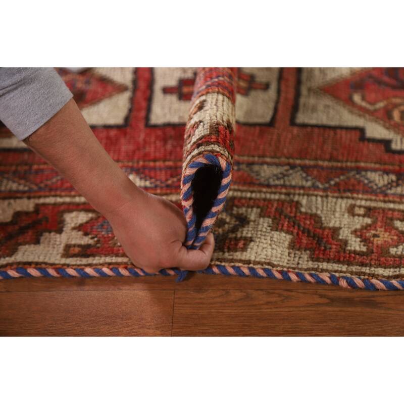 Lori Persian Antique Area Rug Handmade Wool Carpet - 4'3"x 7'5"