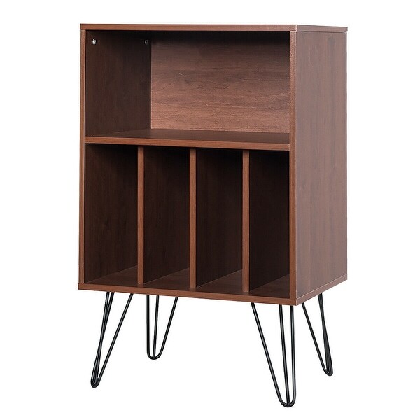 Shop End Table Free Standing Display Bookshelf File Cabinet Overstock 30745669