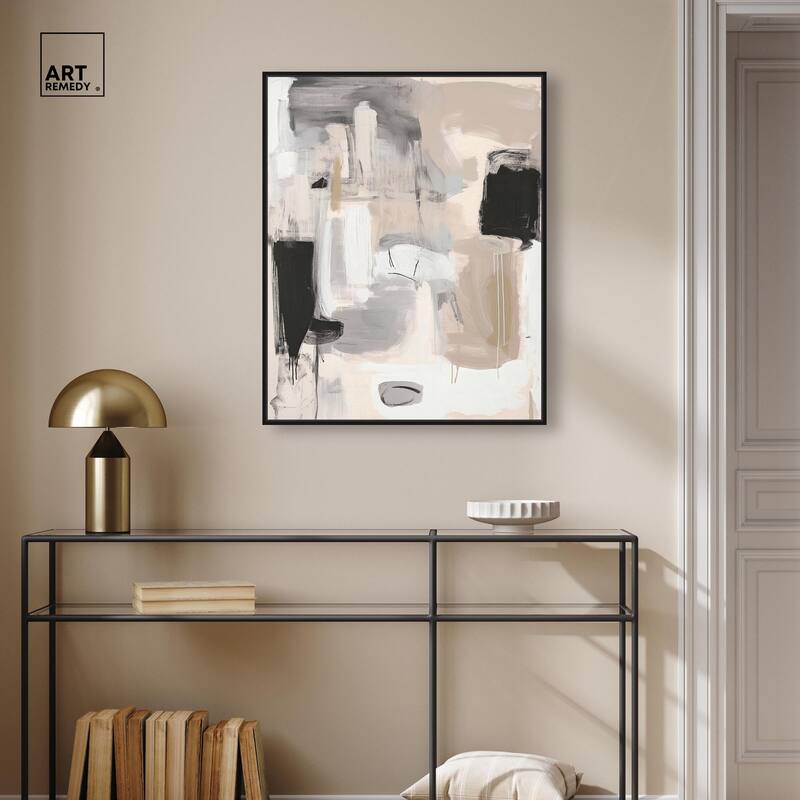 Beauty of Beige II Canvas by Art Remedy