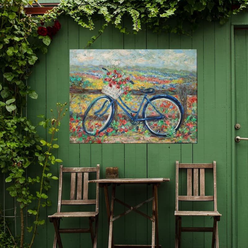 Country Bike Outdoor Art 40x30