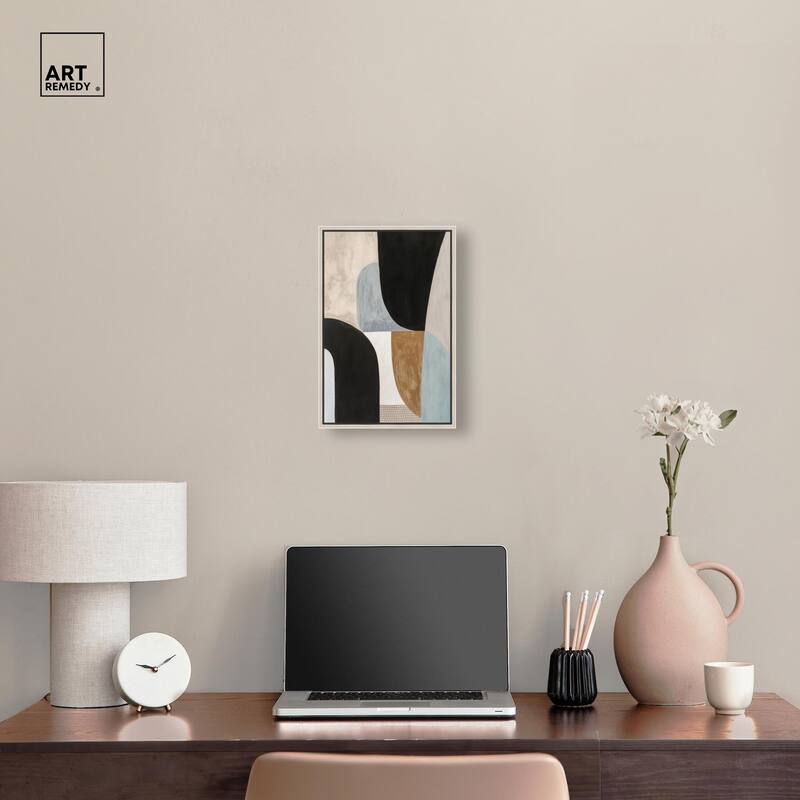 Interlocking Segments I Canvas by Art Remedy