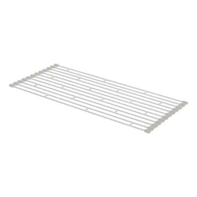 Yamazaki Home Over-the-Sink Dish Drainer, Steel, Holds 8.8 lbs