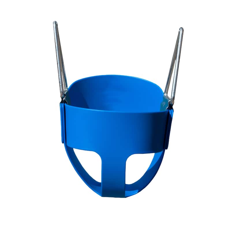 Swing-N-Slide Full Bucket Toddler Swing with Coated Chains