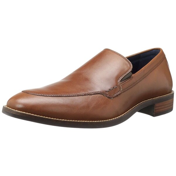 cole haan leather slip on