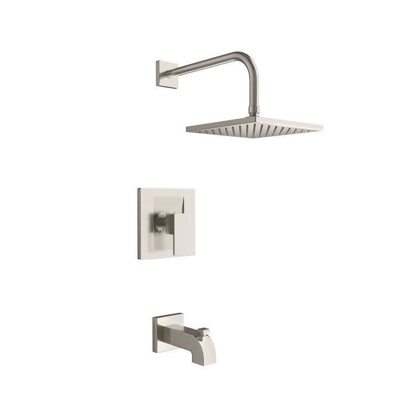 PROFLO PF9830G2 Kelper Tub and Shower Trim Package with 1.8 GPM Single - Brushed Nickel