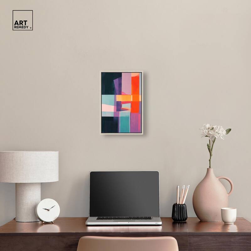 Color Blocks II Canvas by Art Remedy