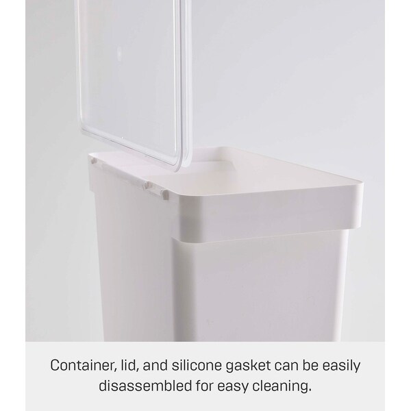 Yamazaki Home Rolling Airtight Pet Food Container (25 lbs