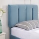 preview thumbnail 65 of 70, Kids Bed Frame, Height Adjustable Upholstered Bed, Twin Size Bed Set of 2