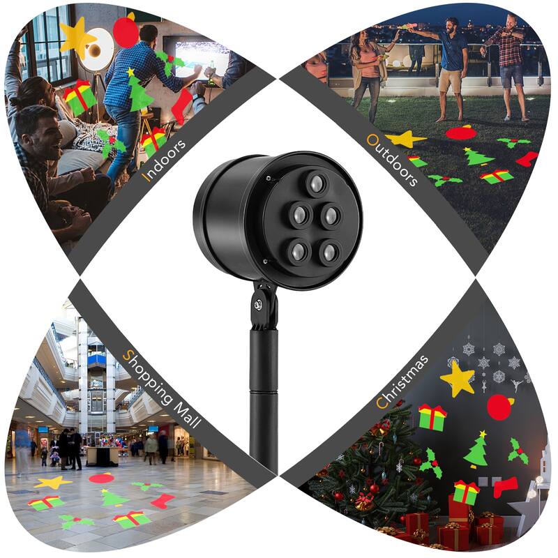 Costway Christmas Projector Light LED Projection Lamp with Lawn Stake - See Details