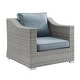 preview thumbnail 13 of 21, Corvus Martinka 9-piece Cushioned Wicker Patio Chat Set