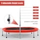 preview thumbnail 18 of 20, Goplus 50'' Trampoline for 2 People Foldable Rebouncer w/Adjustable - See Details