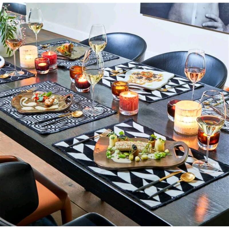 Board Ceramic Dinner Plate Ted - Black Matt - Black Matt