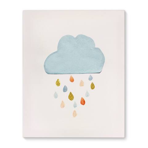 CLOUDS & RAIN Canvas Art By Hope Bainbridge