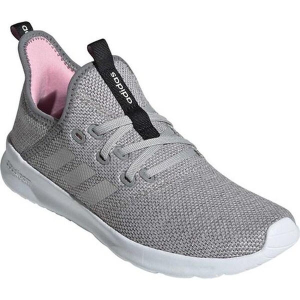 adidas cloudfoam grey and pink