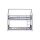 preview thumbnail 15 of 50, Low Height House Bunk Bed with Headboards,Guardrails,Ladder,Twin Over Twin Kids Bed