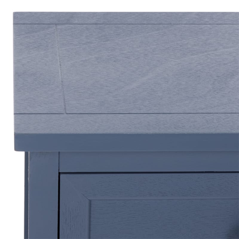 SAFAVIEH Alverta Red Storage Side Table - 15.9" x 13" x 27.6" - 16"W x 13"D x 26"H