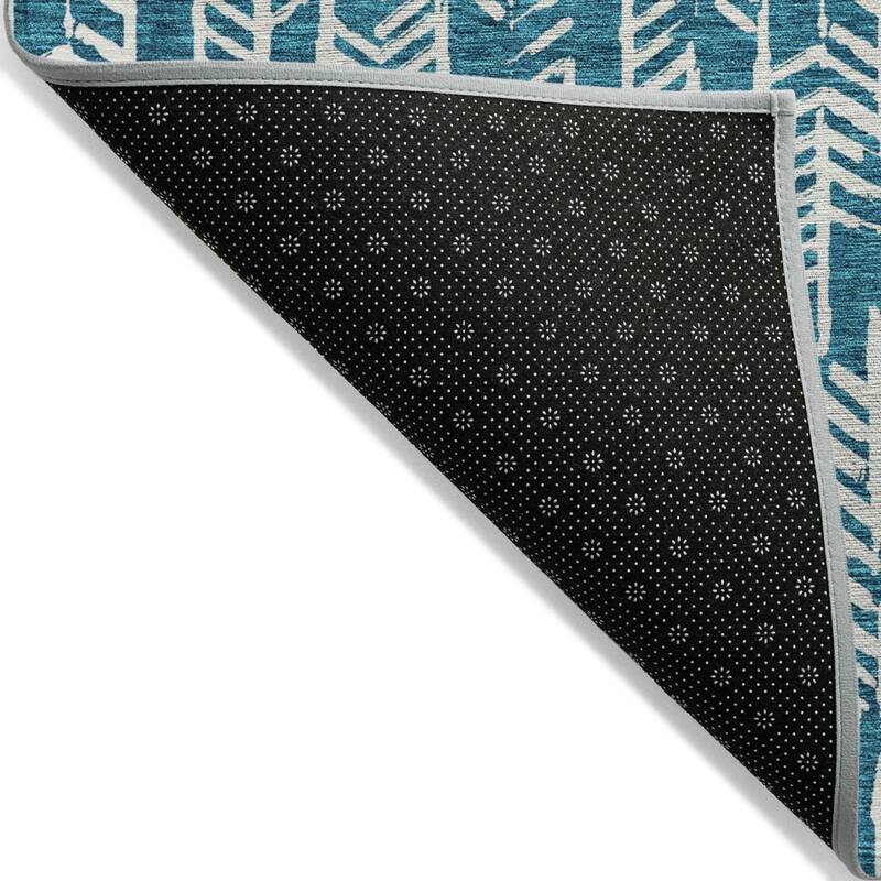 HomeRoots Tribal Transitional Rectangle Outdoor Rug