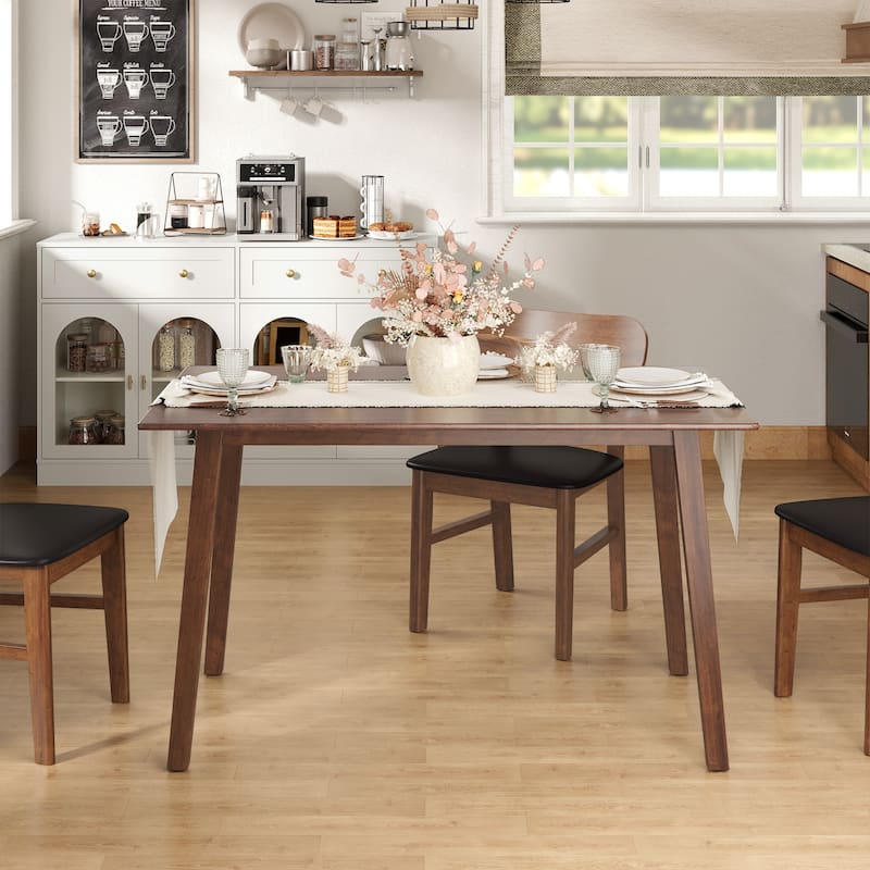 Wood Dining Table for 2-4 People