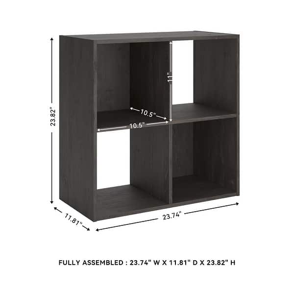 dimension image slide 3 of 8, Signature Design by Ashley Glosmount Cube Organizer