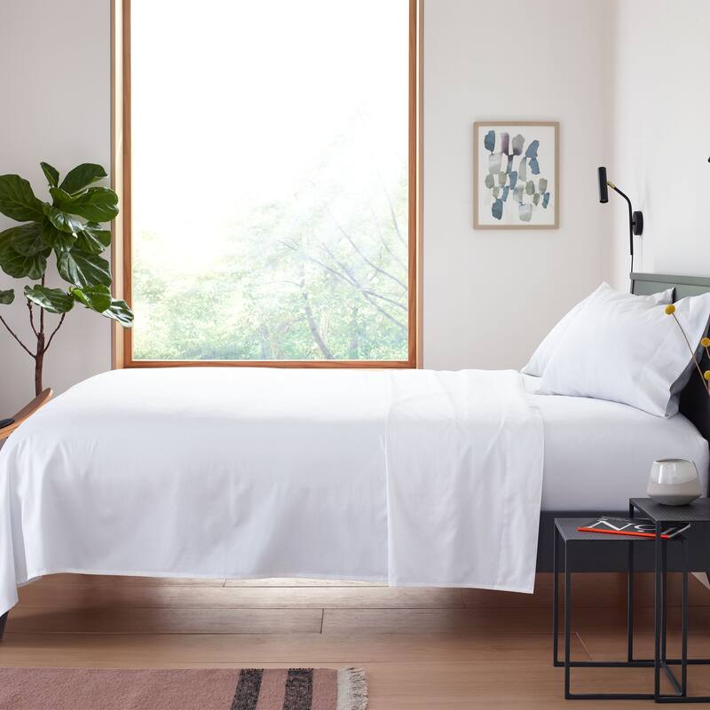 Clean Design Home x Martex 400 Thread Count Blue Sheet Set