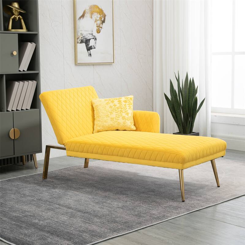 COOLMORE Velvet Sofa Loveseat Sofa with metal feet