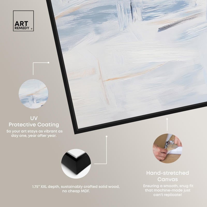 Frozen in Time I Canvas Set of 2 by Art Remedy