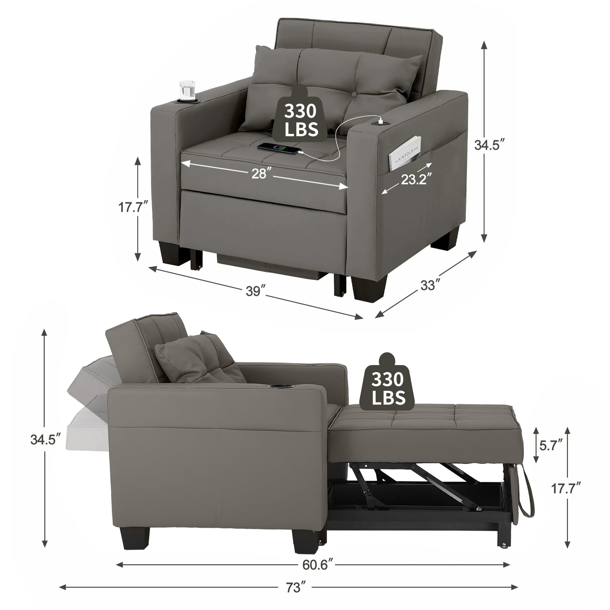 Cambridge shop sleeper chair