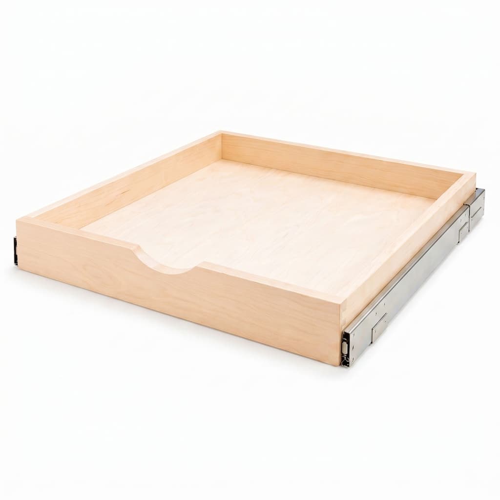 Fully Assembled Soft Close Slide Out Cabinet Drawer organizer