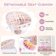 preview thumbnail 31 of 32, Honeyjoy Foldable Baby Walker with 3 Adjustable Heights Comfy Padded - See Details