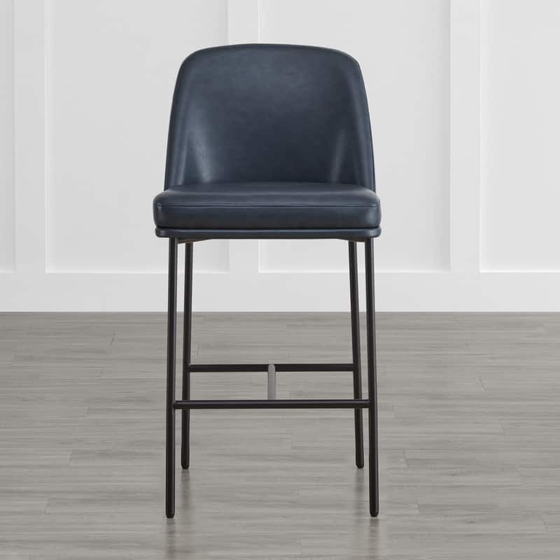 Evelyn Modern 27 inch Counter Height Bar Stool Set of 2