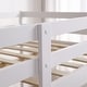 preview thumbnail 7 of 7, White Twin Solid wood Loft Bed with Ladder