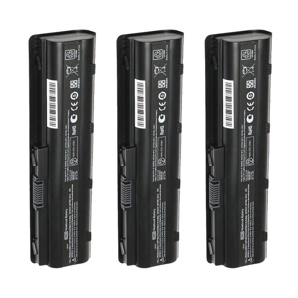 Replacement For HP 586028-341 Laptop Battery (4400mAh, 10.8V, Lithium Ion) - 3 Pack