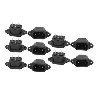 AC250V 10A SS-120B IEC AC Input Socket Switch Sound Level Copper ...