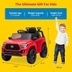 preview thumbnail 17 of 20, GIMMYFIVE Officially Licensed Toyota Tacoma 12V Kids Ride On Car, Kids Electric Vehicles with Parent Remote Control