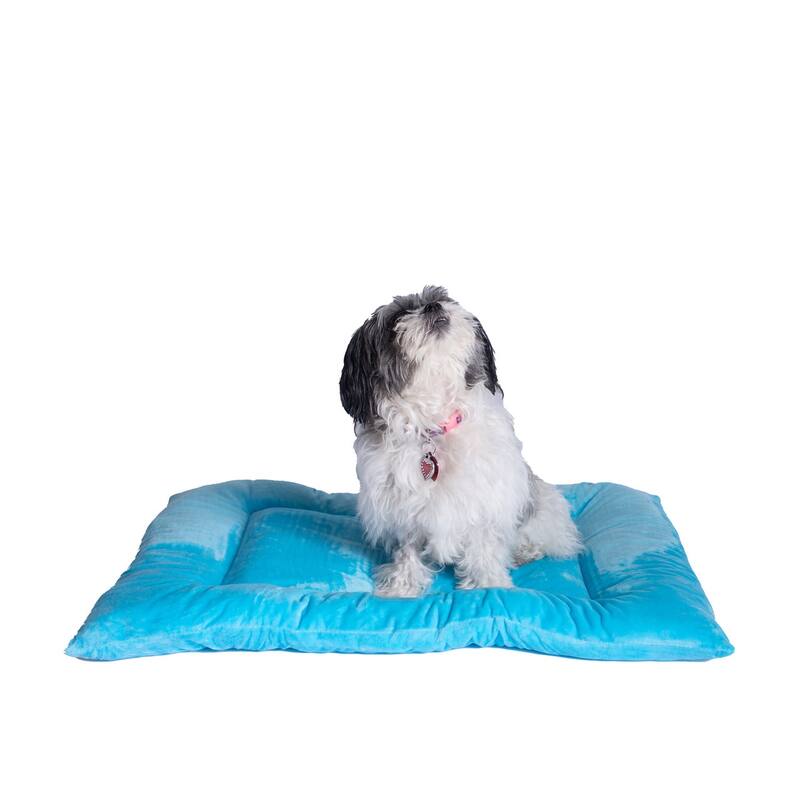 Pet Bed Mat, Dog Crate Soft Pad With Poly Fill Cushion