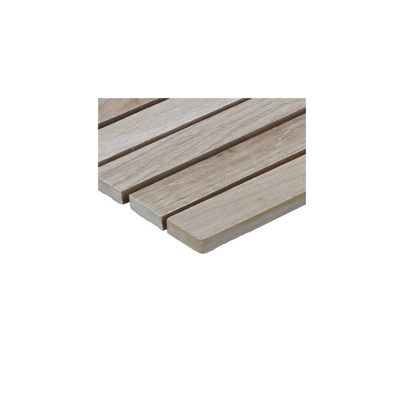 Daltile Acreage 1 x 24 Porcelain Wood Look Stacked Mosaic Tile (4 PCS Per Carton) (7.56 SQFT Per Carton)