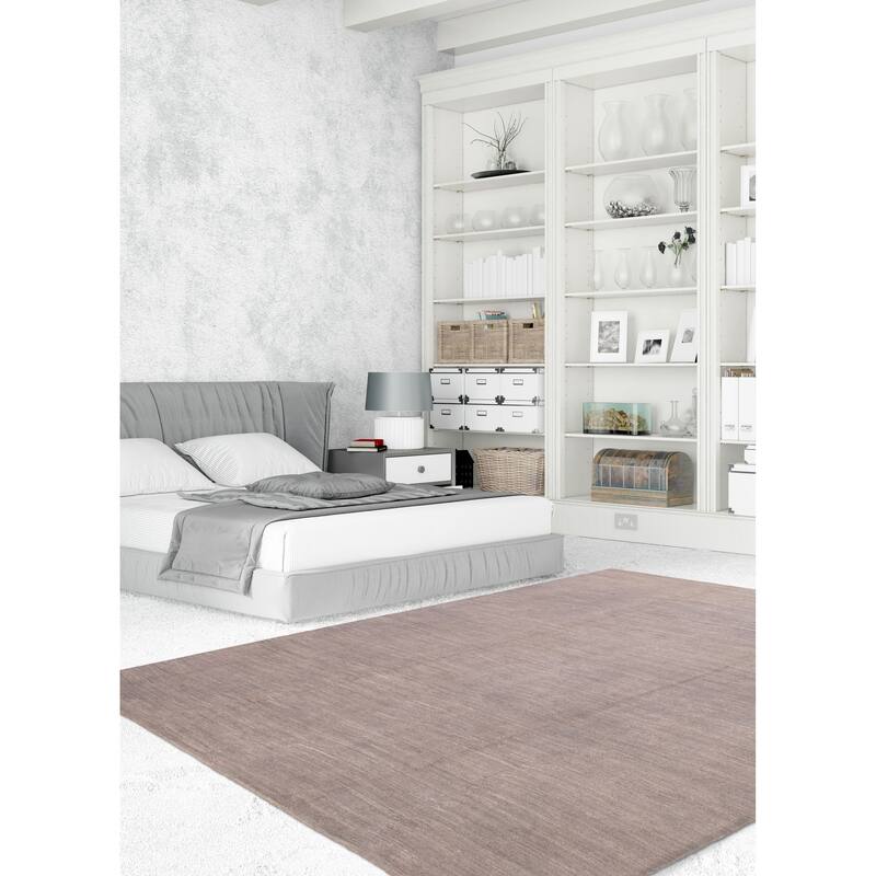 ECARPETGALLERY Flat-Weave Natural Grey Wool Tapestry Kilim - 9'11 x 12'2