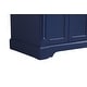 preview thumbnail 17 of 32, Petal 36 - 48 Inch Single Bathroom Vanity Blue - 36 Inches