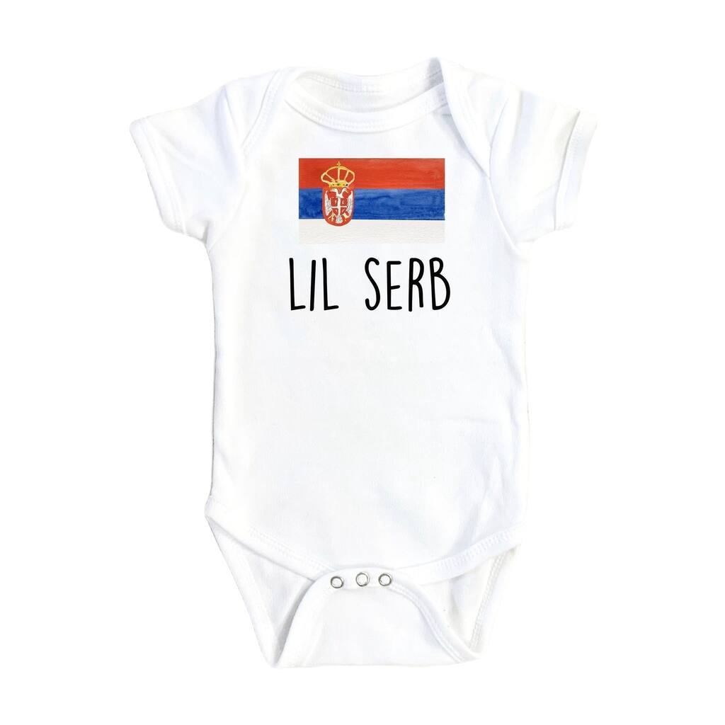 Serbian Little - Baby Boy Girl Clothes Infant Bodysuit Funny Cute Newborn