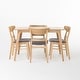 preview thumbnail 21 of 70, Idalia 5-piece Wood Rectangular Dining Set by Christopher Knight Home